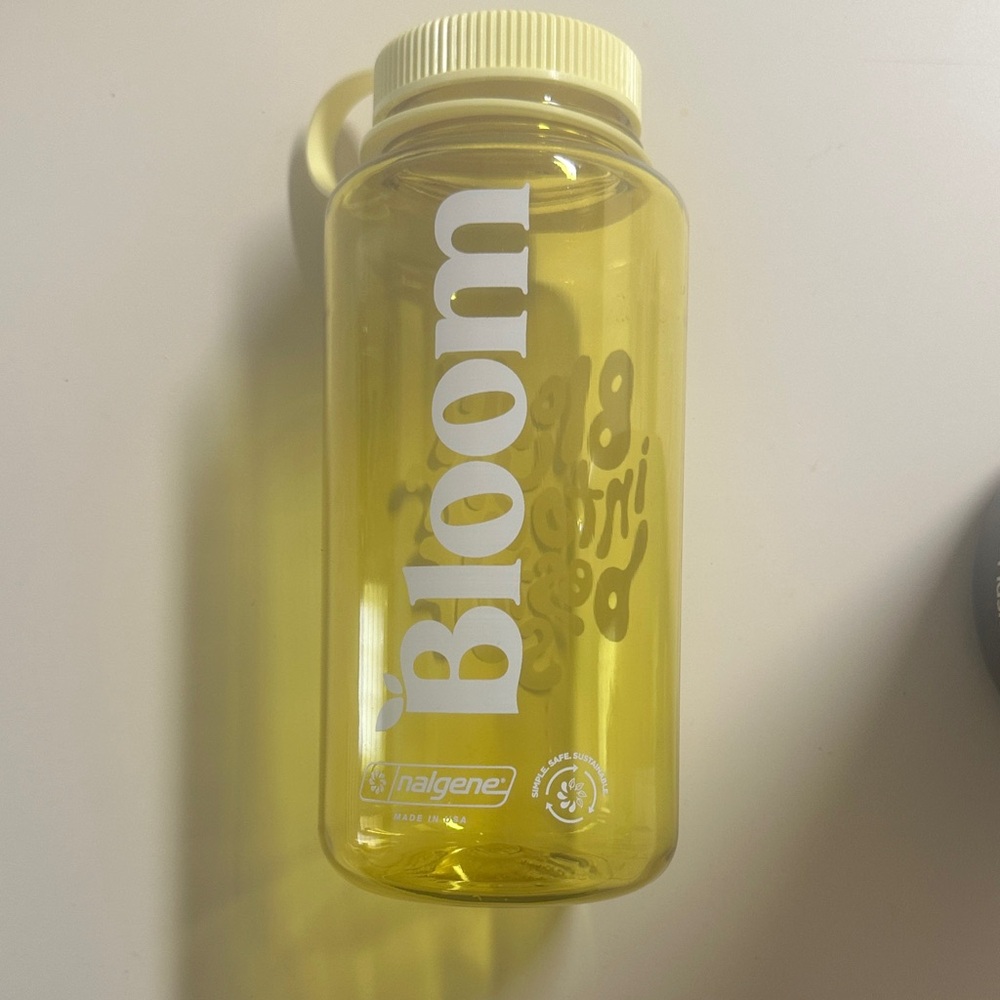 Yellow Bloom Water Bottle